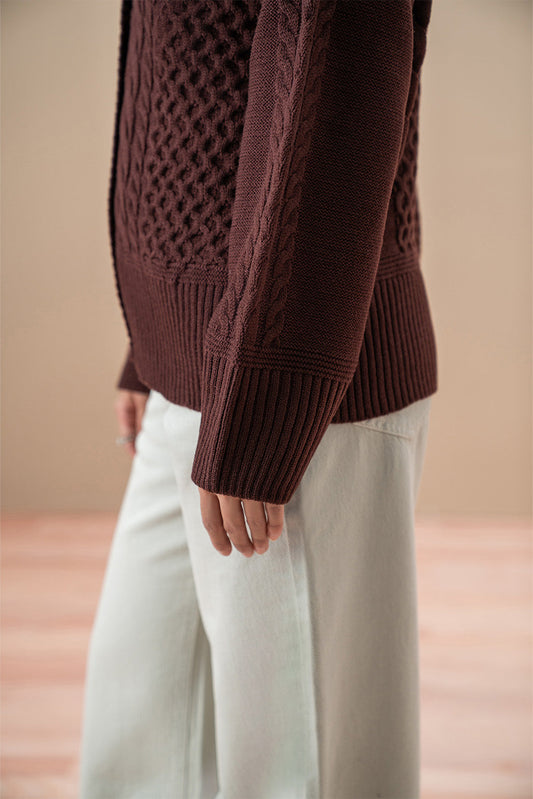 CHUNKY KNIT CARDIGAN