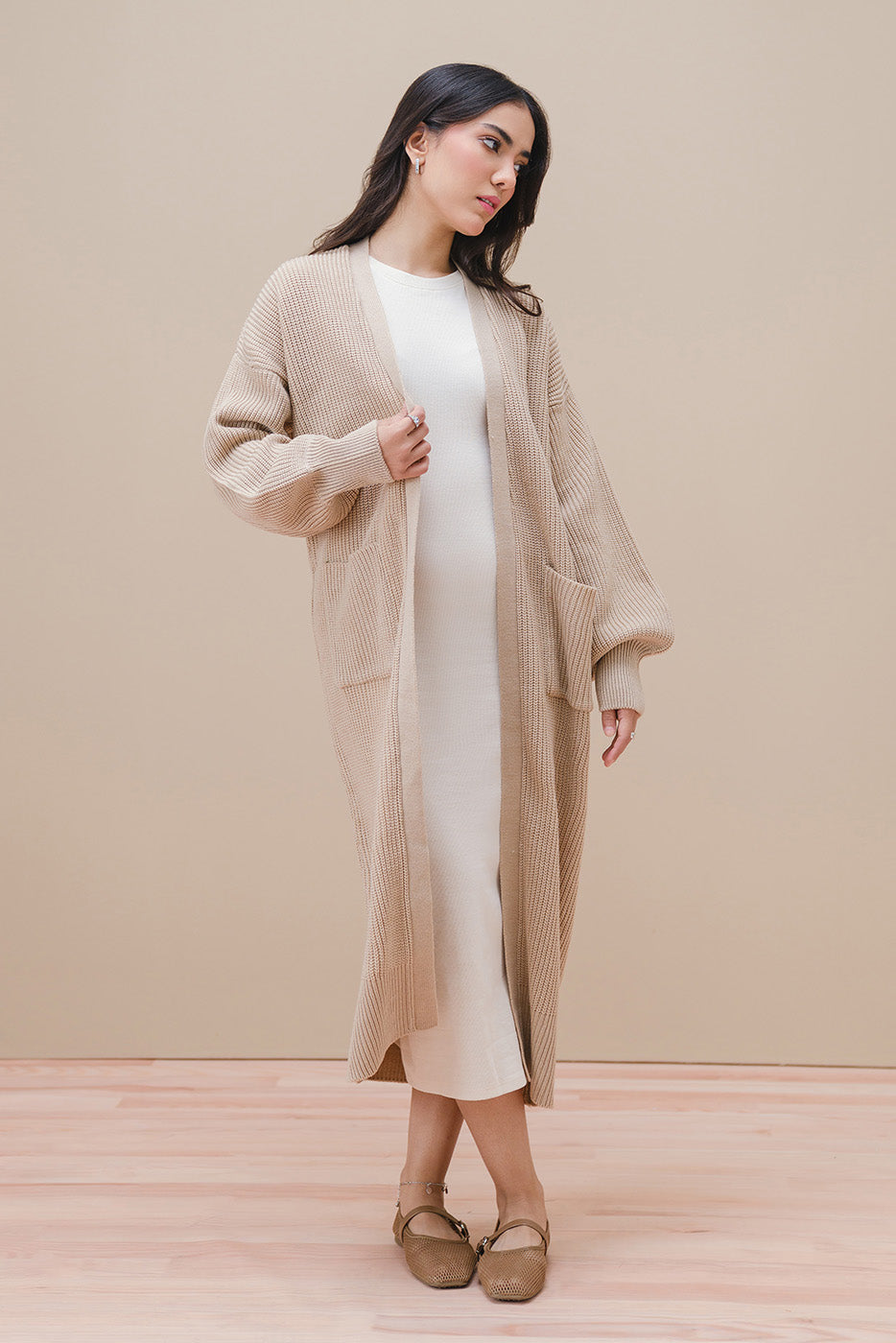 BISHOP SLEEVES SHRUG