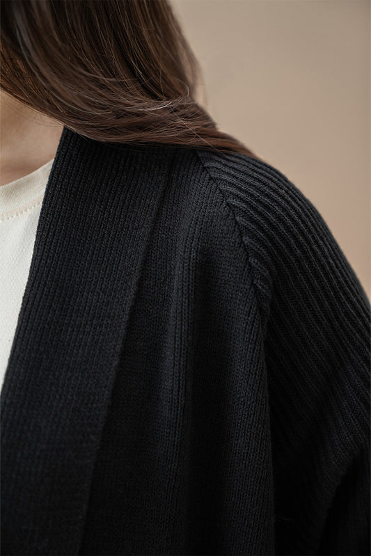 RAGLAN FULL LENGTH SHRUG