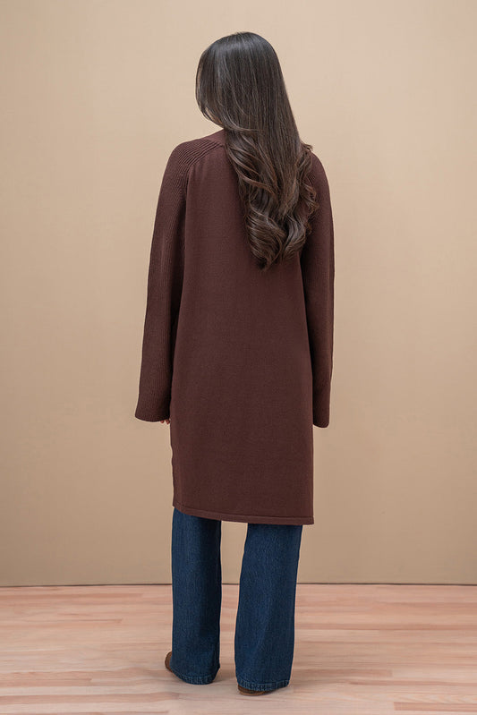 RAGLAN MID-LENGTH SHRUG