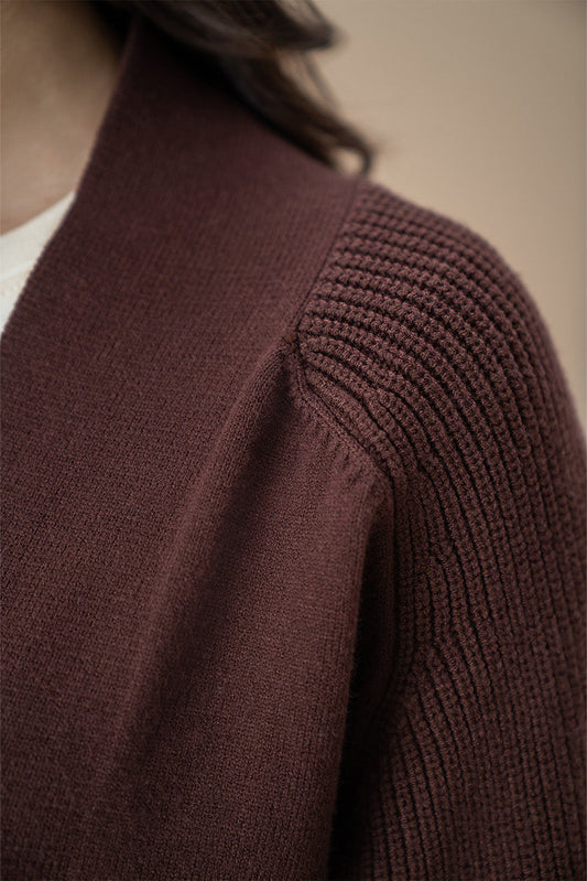 RAGLAN MID-LENGTH SHRUG