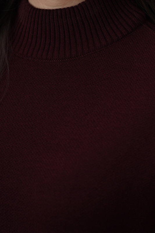 THUMBHOLE SLEEVE LONG DRESS