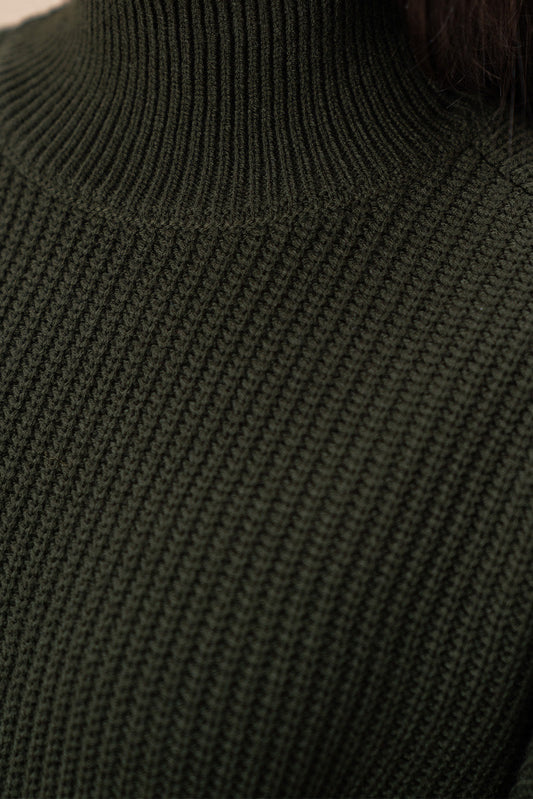 BALLOON SLEEVES DRESS