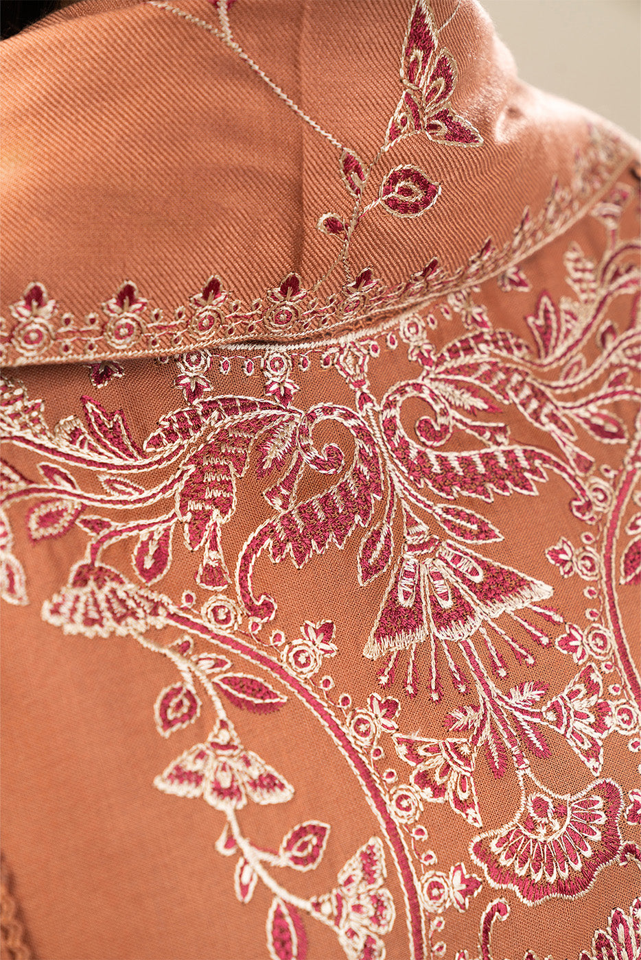3 PIECE EMBROIDERED KHADDAR SUIT-RUSTIC MUSE (UNSTITCHED)