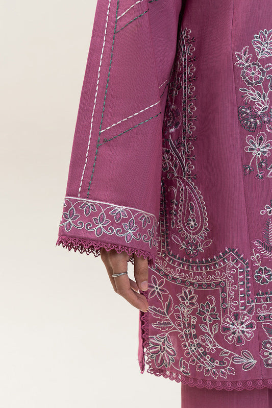 3 PIECE EMBROIDERED MULTI NAPS SUIT-ROUGE VERVE (UNSTITCHED)