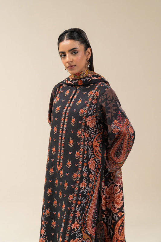 3 PIECE PRINTED SLUB KHADDAR SUIT-MYSTIC ORNATE (UNSTITCHED)