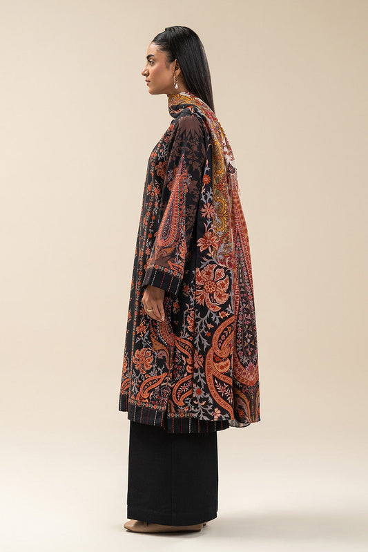 3 PIECE PRINTED SLUB KHADDAR SUIT-MYSTIC ORNATE (UNSTITCHED)