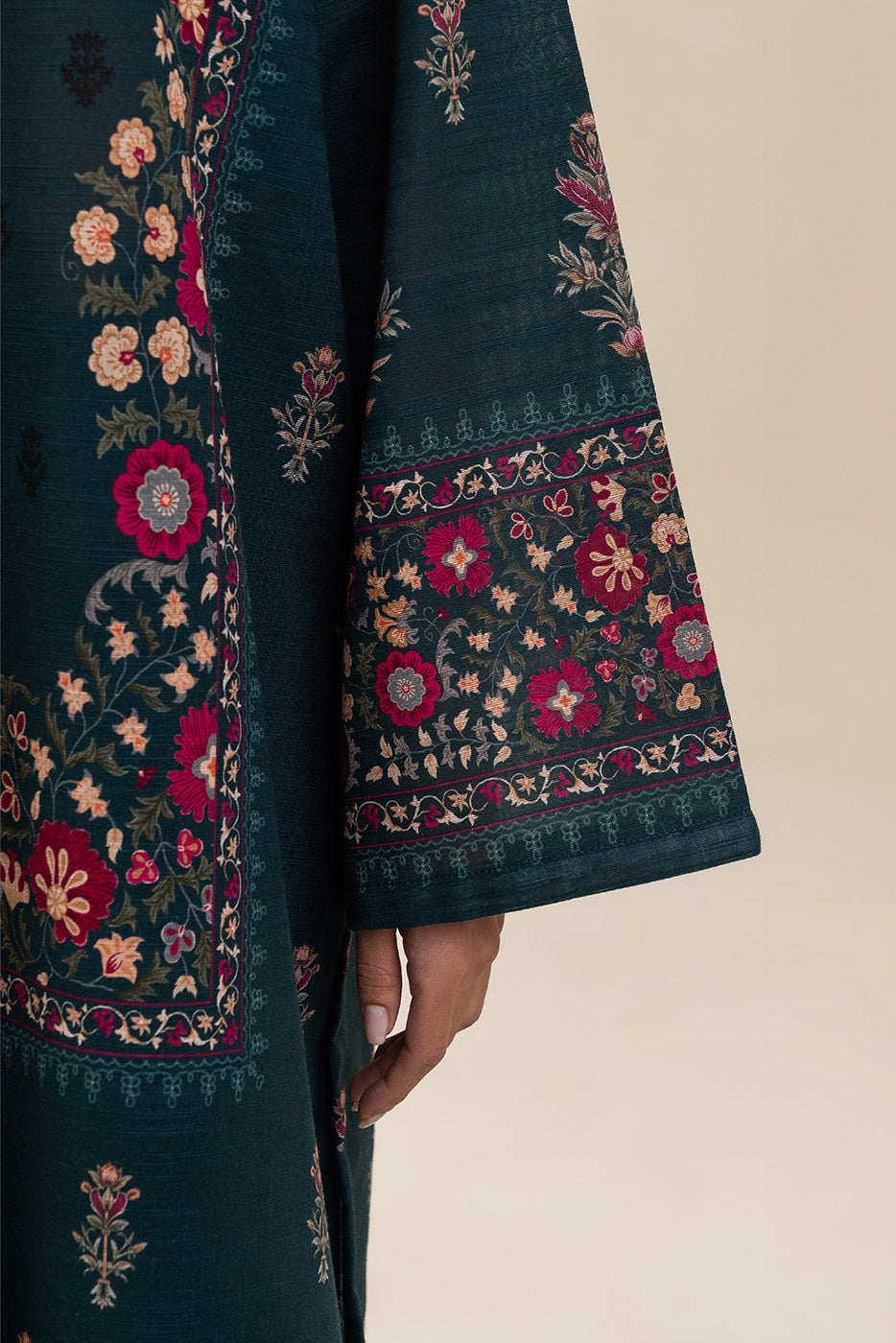 2 PIECE PRINTED SLUB KHADDAR SUIT-AEGEAN CHARM (UNSTITCHED)