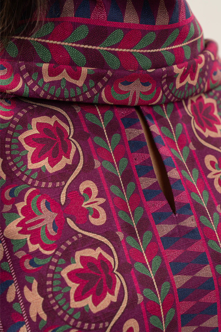 3 PIECE PRINTED SLUB KHADDAR SUIT-VIOLET BEAMS (UNSTITCHED)