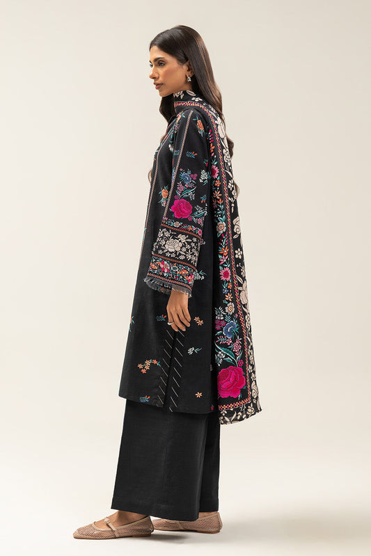 3 PIECE PRINTED SLUB KHADDAR SUIT-ONYX MYSTERY (UNSTITCHED)