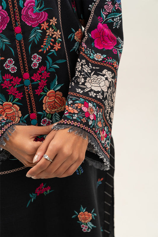 3 PIECE PRINTED SLUB KHADDAR SUIT-ONYX MYSTERY (UNSTITCHED)