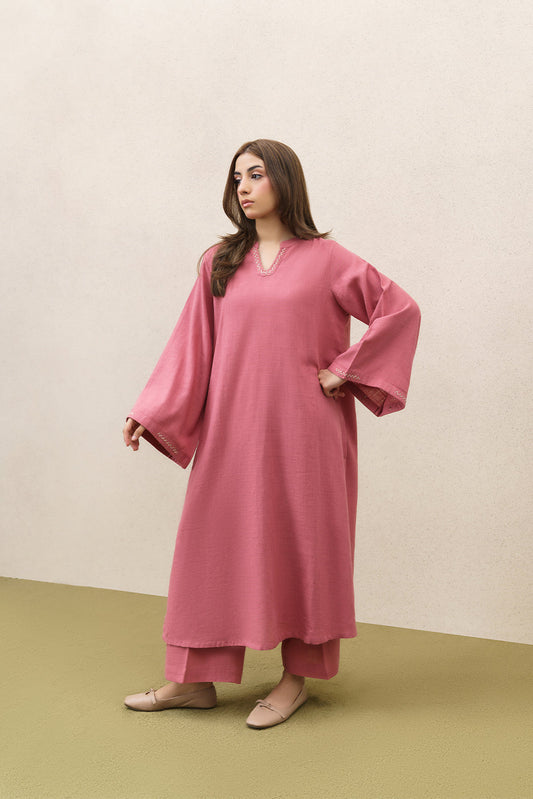 2 PIECE SOLID TWILL SUIT (PRET)