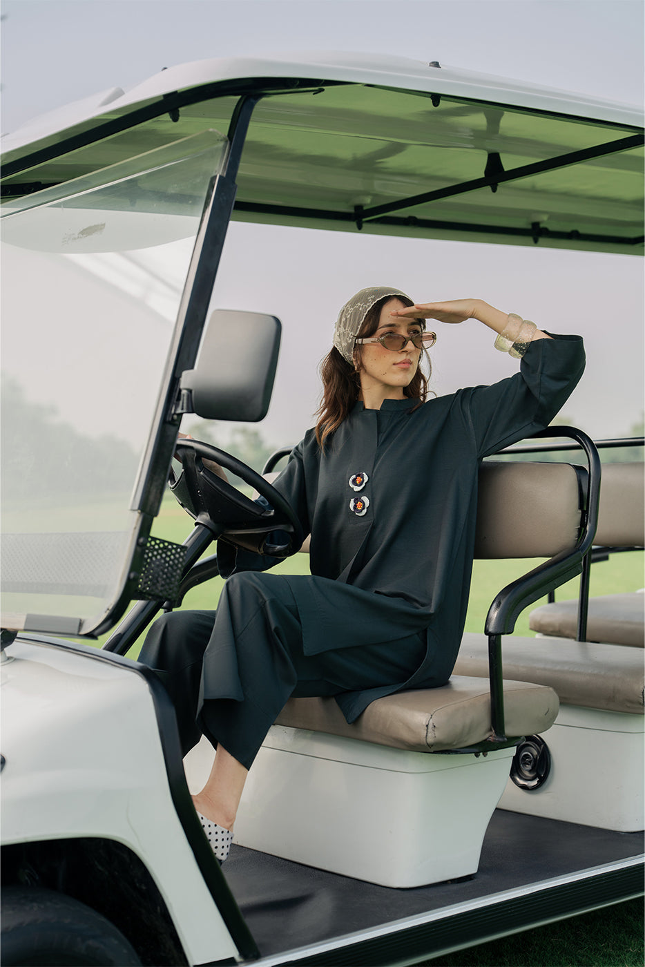 2 PIECE SOLID TWILL SUIT (PRET)