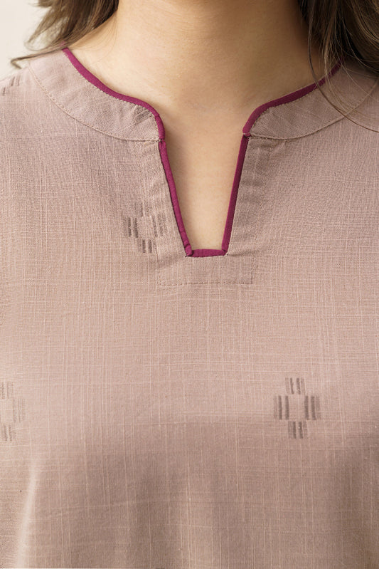 2 PIECE SOLID JACQUARD SUIT (PRET)