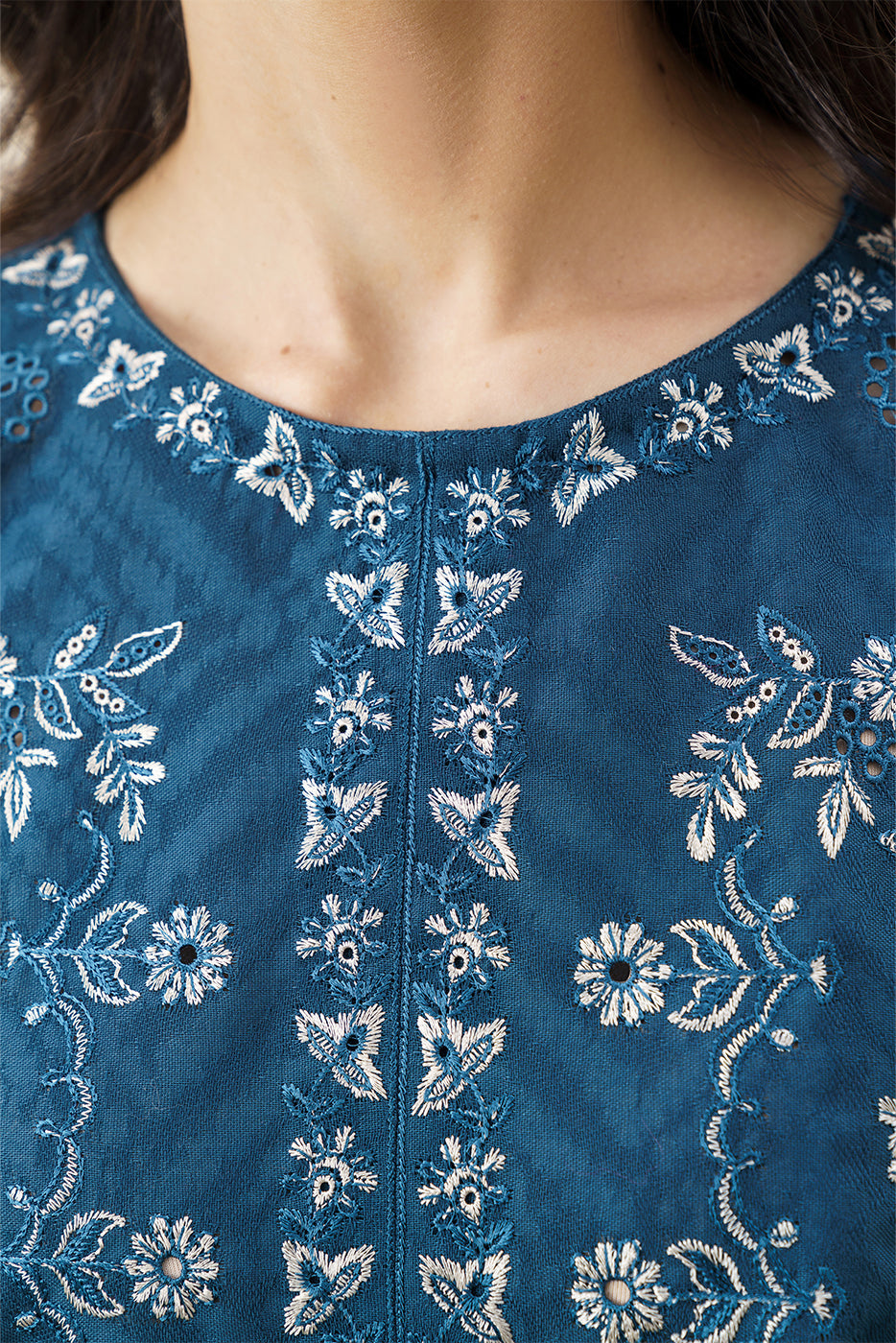 2 PIECE EMBROIDERED SELF JACQUARD SUIT-EARTH ENCHANT (UNSTITCHED)