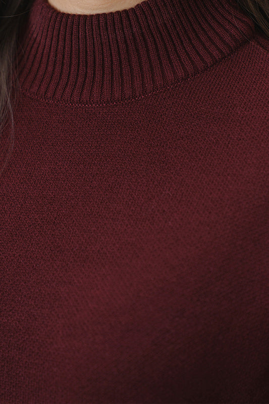 THUMBHOLE SLEEVE LONG DRESS