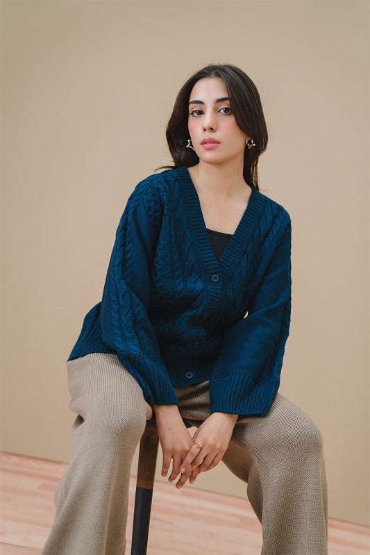 CHUNKY KNIT CARDIGAN