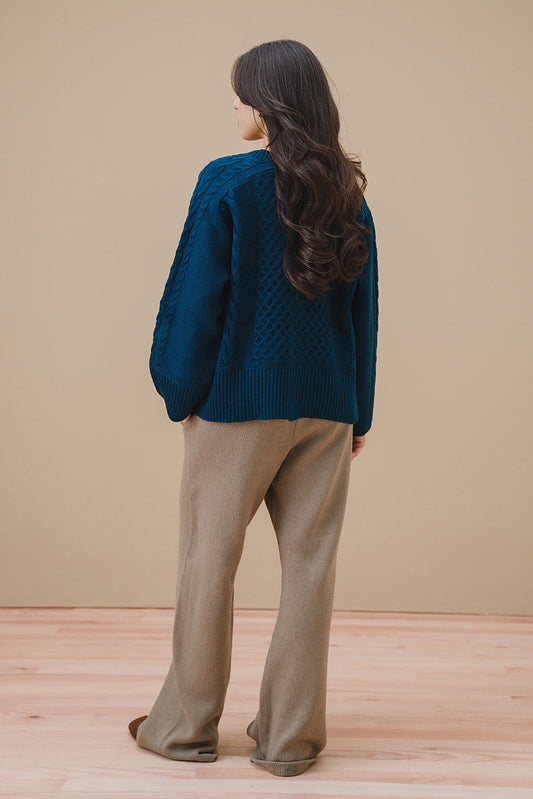 CHUNKY KNIT CARDIGAN