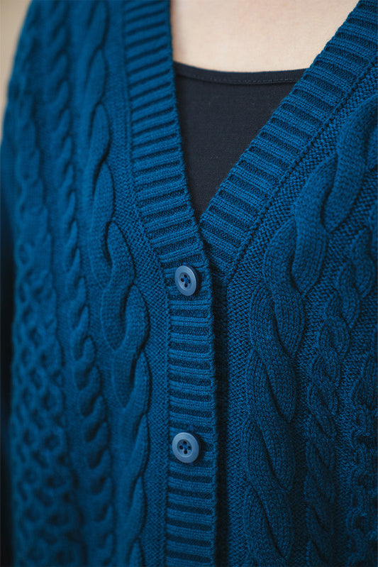 CHUNKY KNIT CARDIGAN