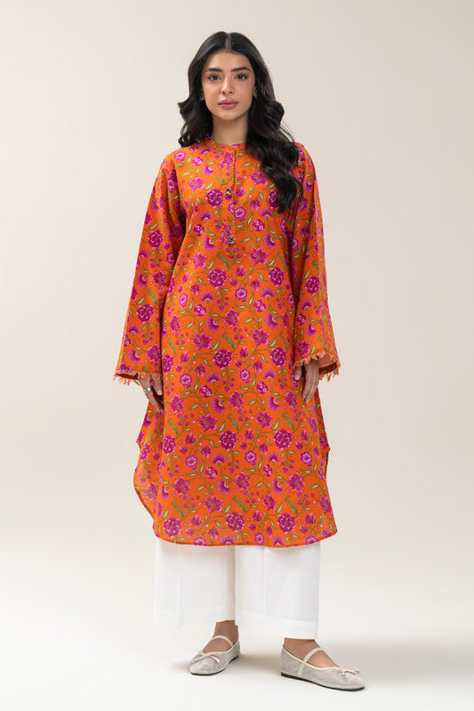PRINTED KHADDAR SHIRT (PRET)