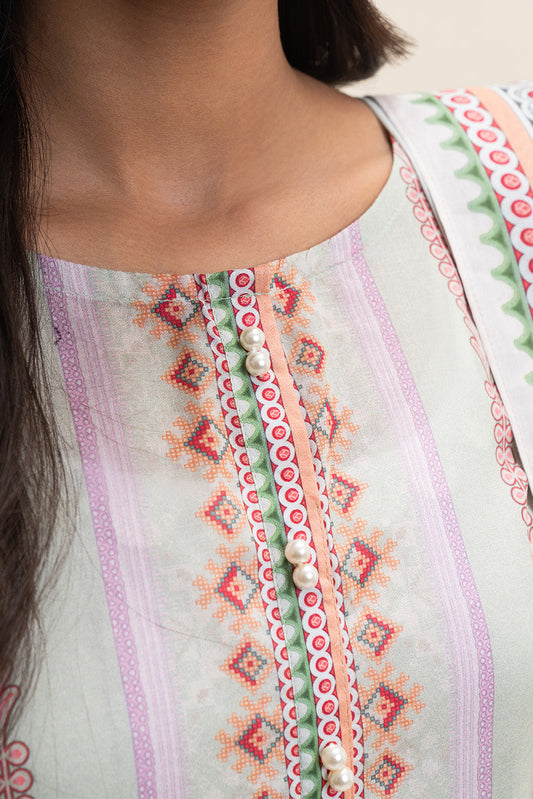 3 PIECE PRINTED LAWN SUIT-DREAM FLINT (UNSTITCHED)