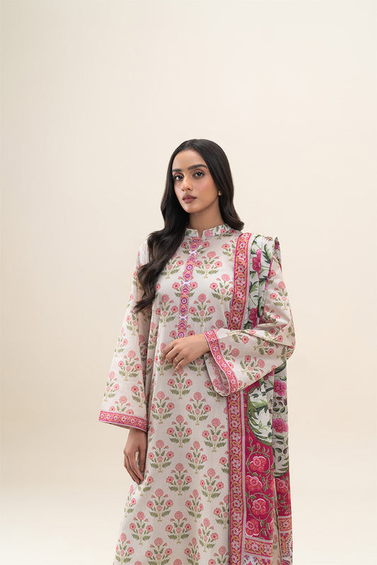 3 PIECE PRINTED LAWN SUIT-CELESTIAL SPHERE (UNSTITCHED)