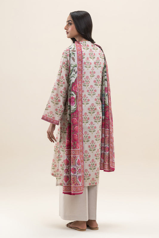 3 PIECE PRINTED LAWN SUIT-CELESTIAL SPHERE (UNSTITCHED)