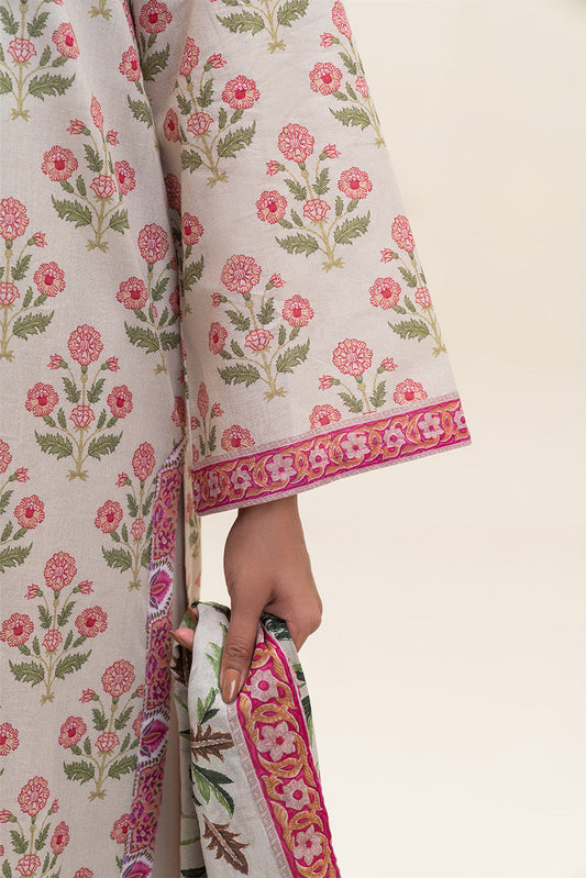 3 PIECE PRINTED LAWN SUIT-CELESTIAL SPHERE (UNSTITCHED)
