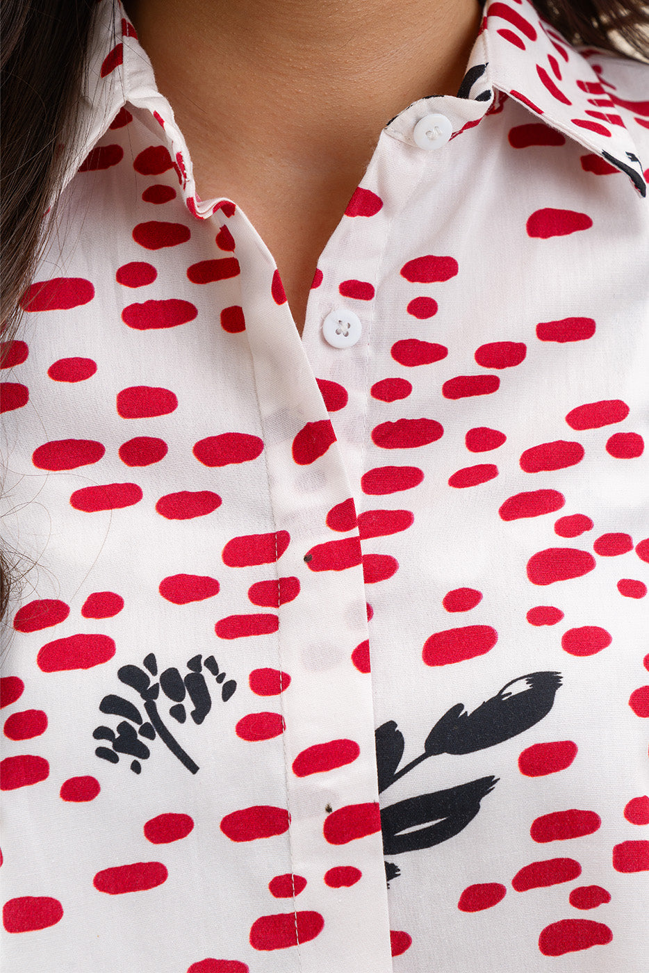 BUTTON-THROUGH SHIRT