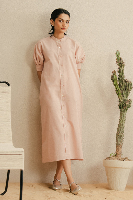 EMBROIDERED TIER DRESS