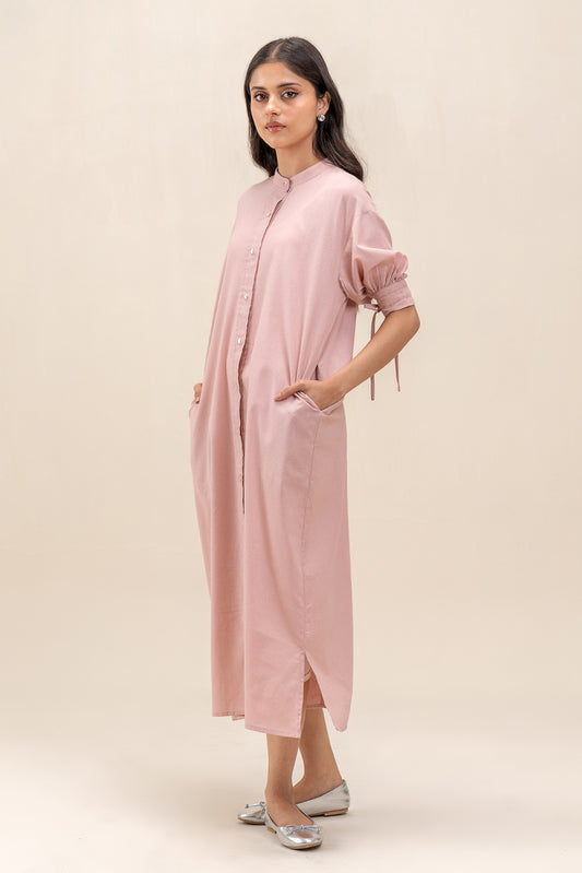 EMBROIDERED TIER DRESS