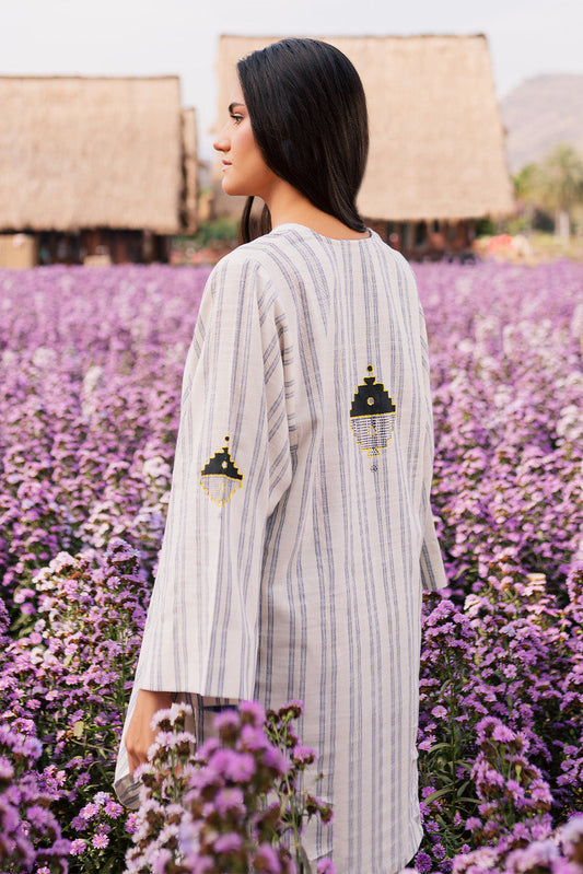 2 PIECE BASIC DOBBY SUIT (PRET)
