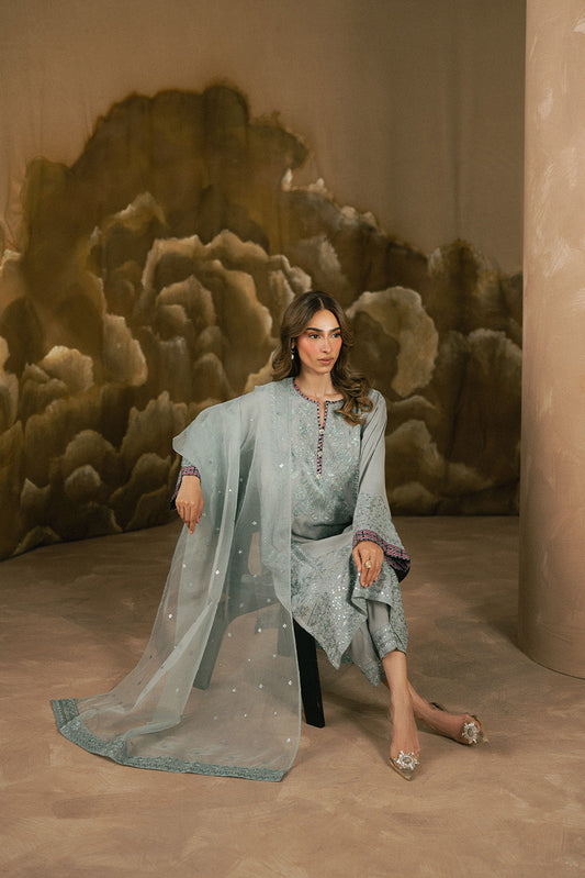 3 PIECE LUXURY RAW SILK SUIT (LUXURY-PRET)