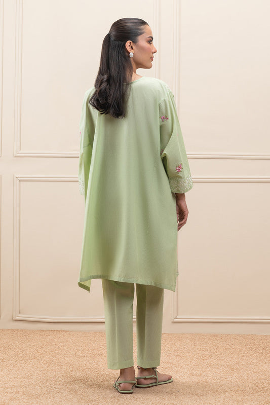 2 PIECE  EMBROIDERED MISSOURI SUIT (PRET)