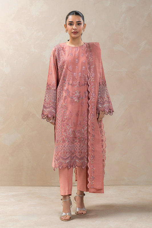 3 PIECE EMBROIDERED MONARK SUIT (LUXURY-PRET)