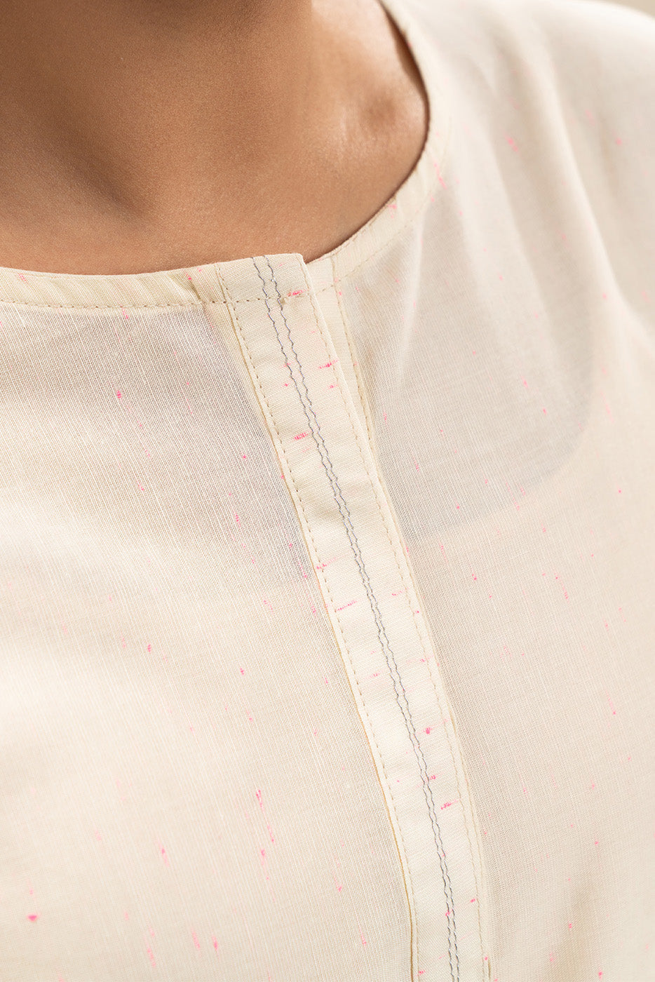 2 PIECE EMBROIDERED NEON NEPS SUIT (PRET)