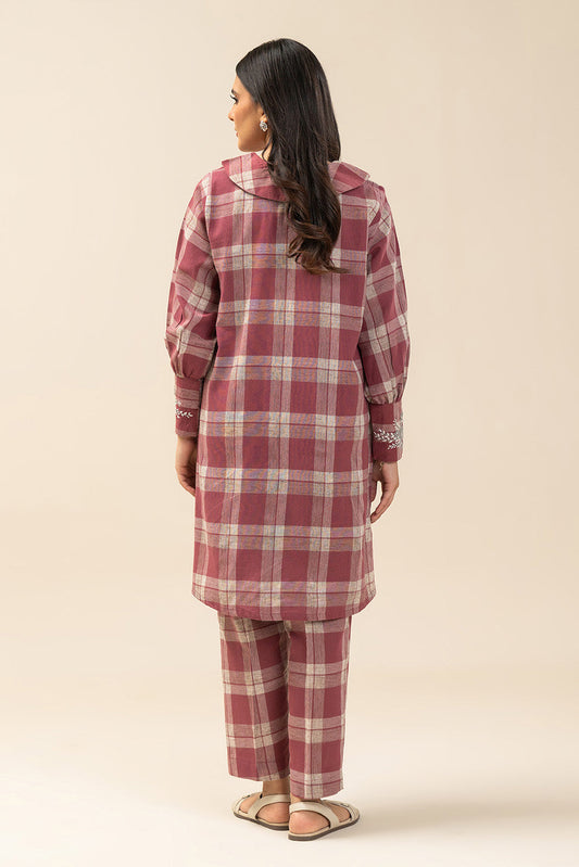 2 PIECE BASIC YARN DYED SUIT (PRET)