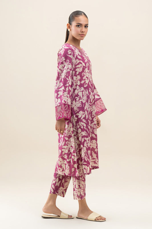 2 PIECE EMBROIDERED LAWN SUIT (PRET)