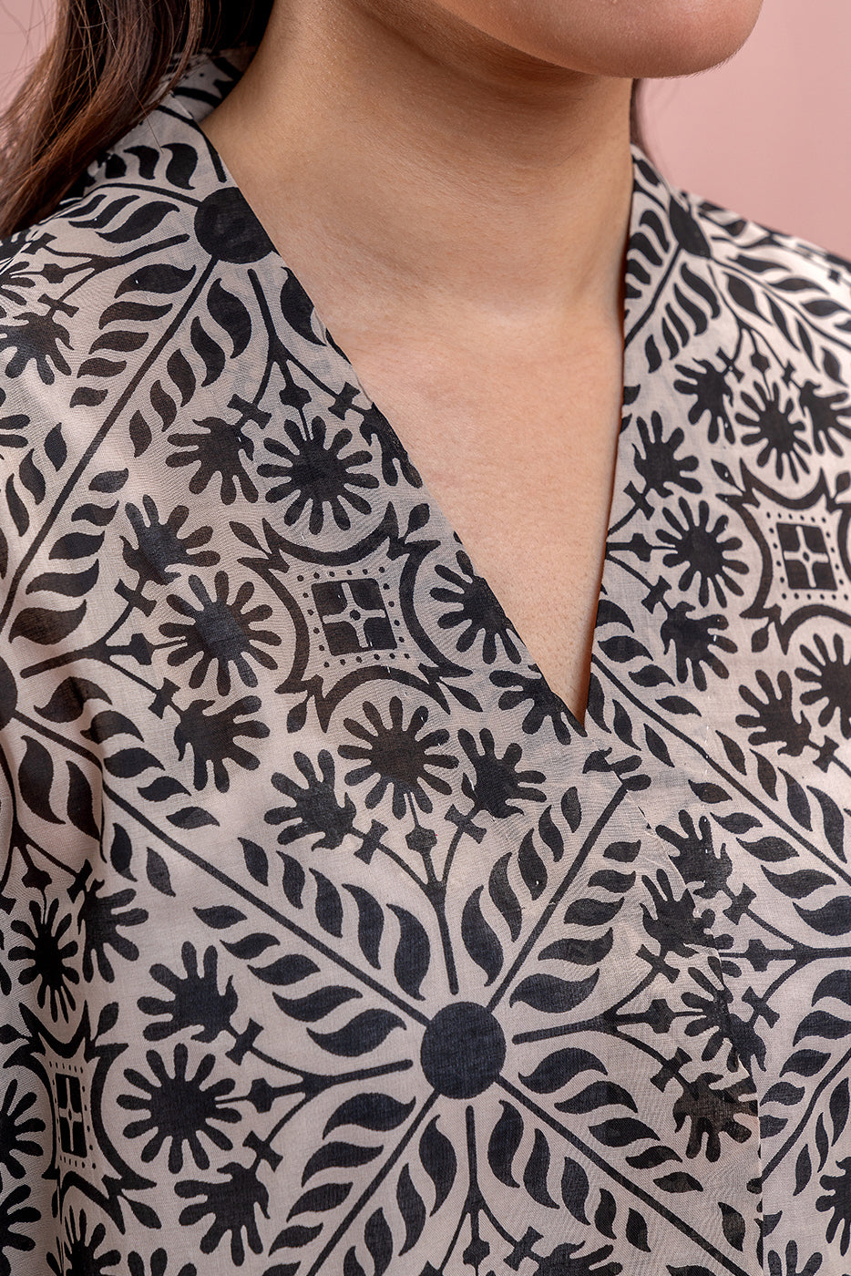 PRINTED LAWN SHIRT (PRET)