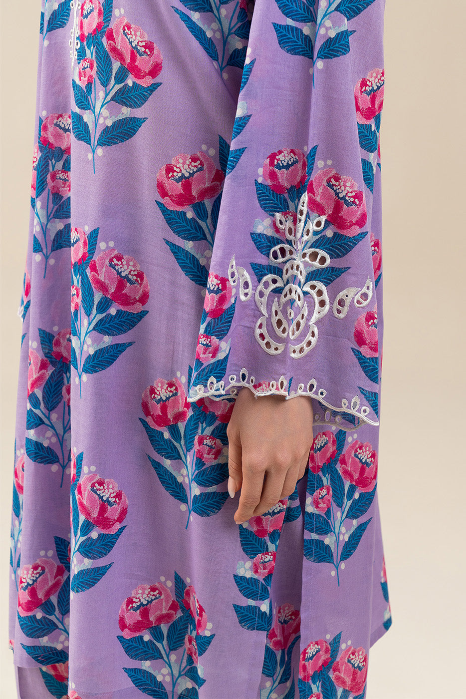 2 PIECE PRINTED LAWN SUIT (PRET)