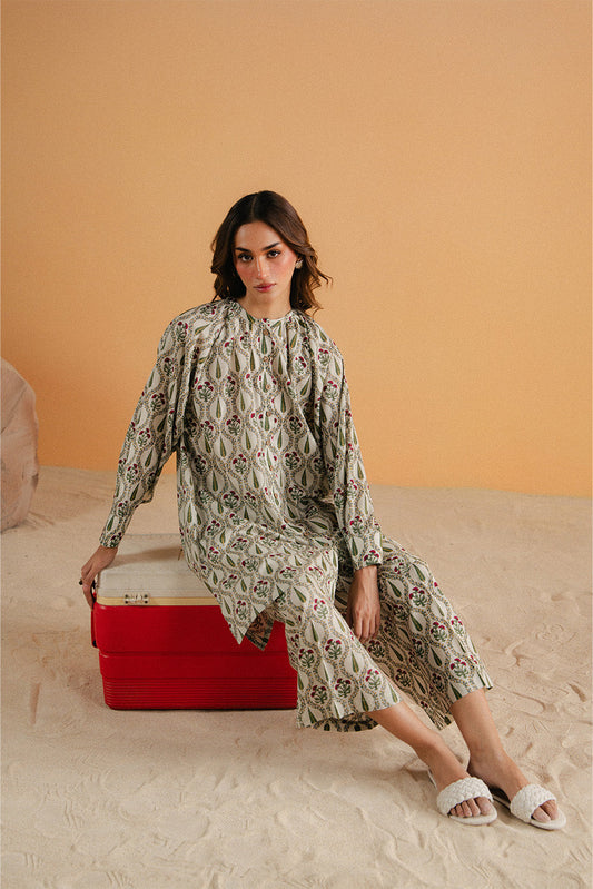2 PIECE PRINTED LAWN SUIT (PRET)