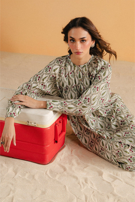 2 PIECE PRINTED LAWN SUIT (PRET)