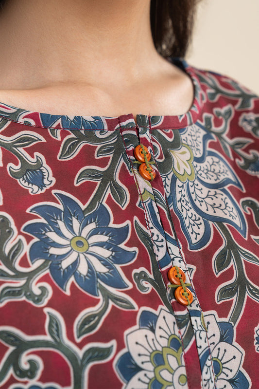 2 PIECE PRINTED LAWN SUIT (PRET)