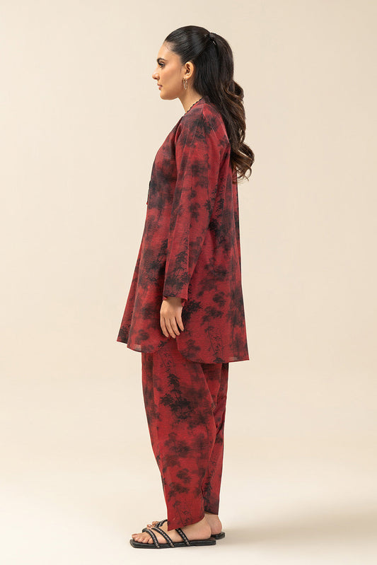 2 PIECE PRINTED LAWN SUIT (PRET)