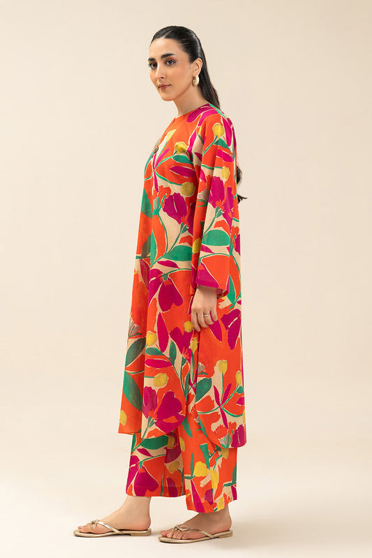 2 PIECE PRINTED LAWN SUIT (PRET)