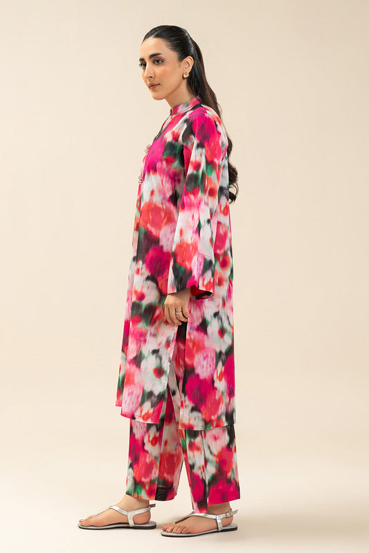2 PIECE PRINTED LAWN SUIT (PRET)