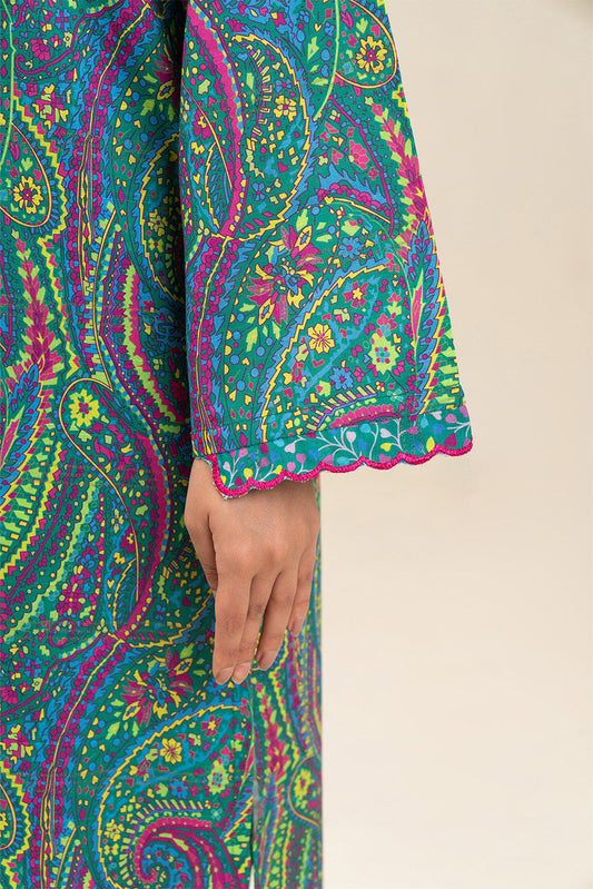 2 PIECE PRINTED LAWN SUIT (PRET)