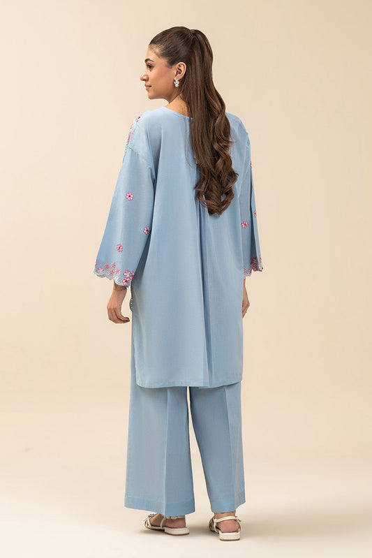 2 PIECE EMBROIDERED LAWN SUIT (PRET)
