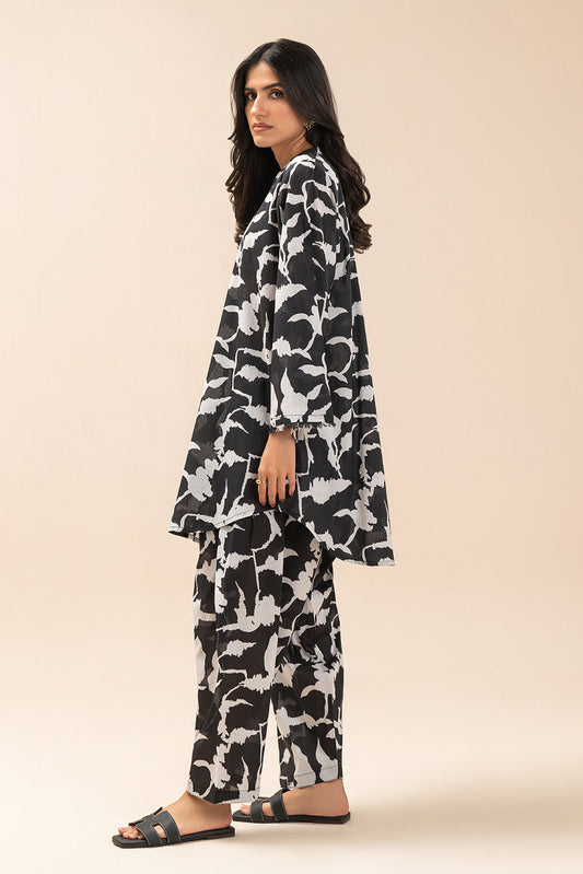 2 PIECE PRINTED  LAWN SUIT (PRET)