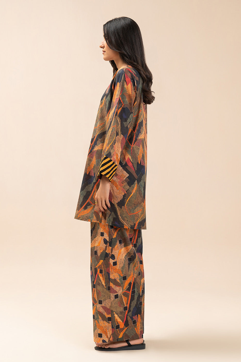 PRINTED  LAWN SHIRT (PRET)